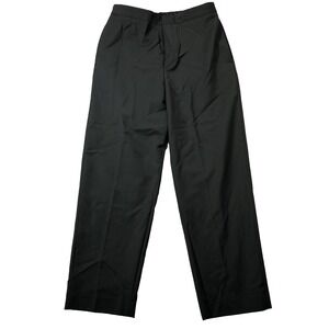 Calvin Klein Studio Pants Men Size 36x31.5 X-Large Gray Button Fly Elastic Waist